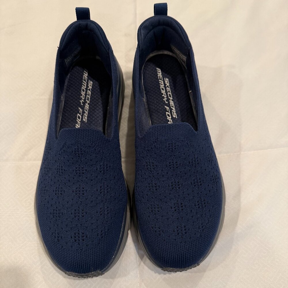 Skechers Navy Blue Memory Foam Espadrilles Size 7.5